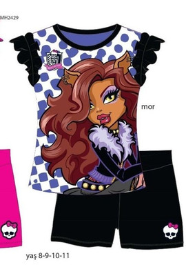 Летний костюмчик на девочку Monster High - 2429