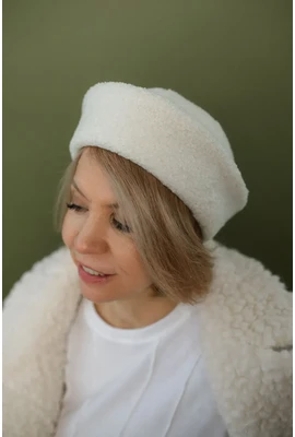 Морячка премиум мех 888-55 молочний